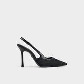 Aldo Evania Black Women's Slingbacks - Slingback heel