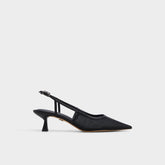 Aldo Maxina Black Women's Kitten heels - Slingback heel, Kitten heel