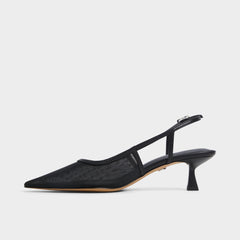 Aldo Maxina Black Women's Kitten heels - Slingback heel, Kitten heel