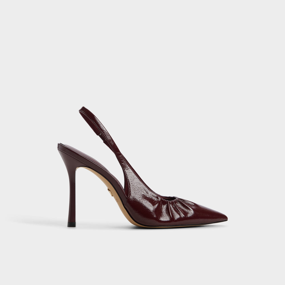 Aldo Mystie Bordo Women's Slingbacks - Slingback heel, Stiletto heel