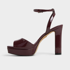 Aldo Chicgleam Bordo Women's Platform sandals - Heeled sandal, Platform