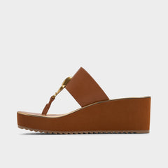 Aldo Penelopy Medium Brown Women's Platform sandals - Wedge sandal, Wedge heel