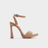 Aldo Ivette in Medium Beige - Strappy heeled sandal, Platform