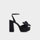 Aldo Luscious in Black 14154112 - Strappy heeled sandal, Platform