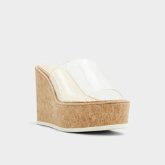 Aldo Midsommar Clear Women's Wedges - Wedge sandal, Wedge heel