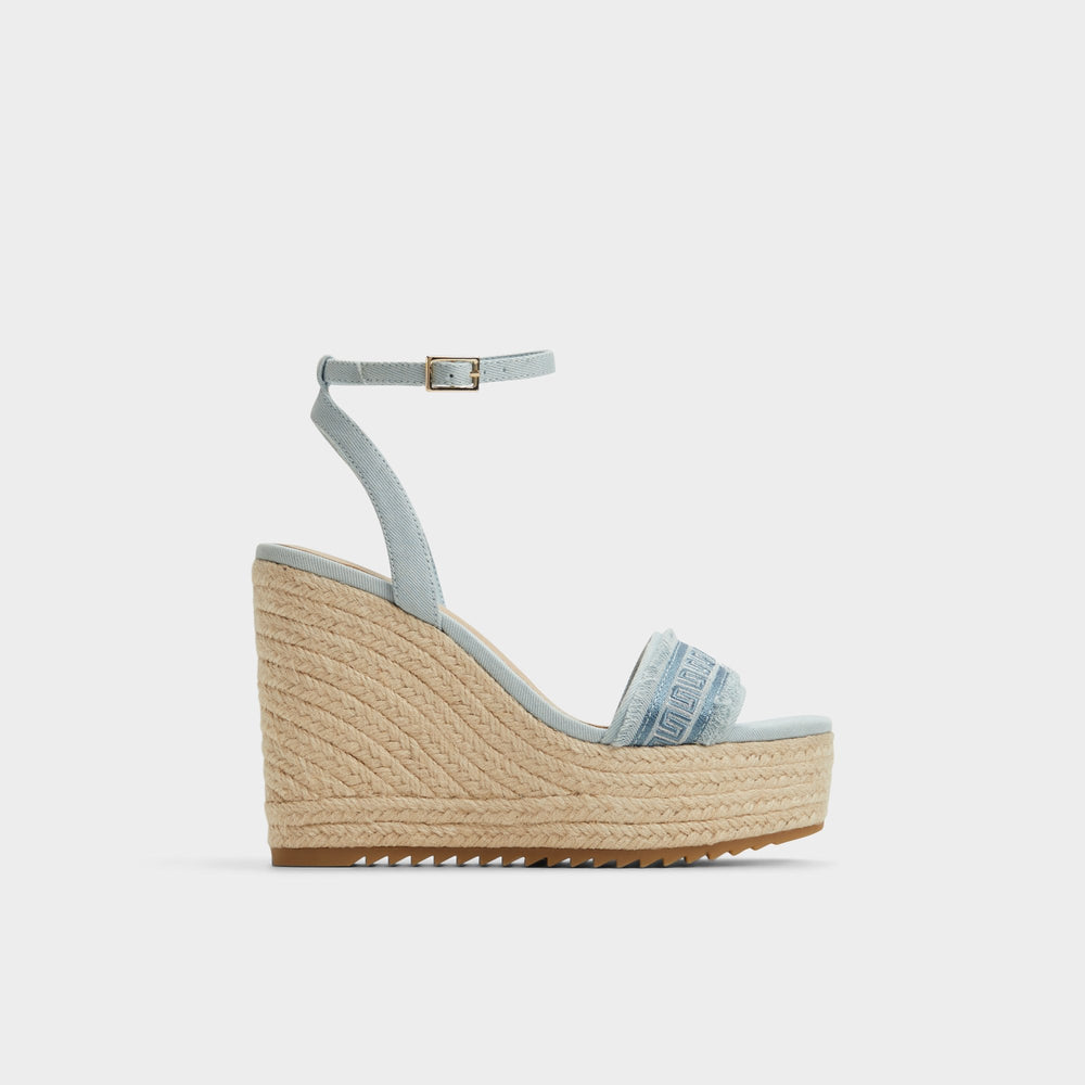 Aldo Aberitram Denim Women's Platform sandals - Wedge sandal