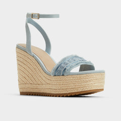 Aldo Aberitram Denim Women's Platform sandals - Wedge sandal