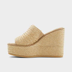 Aldo Midsommar Open Natural Women's Wedges - Wedge sandal, Wedge heel