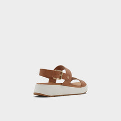 Aldo Silyia Dark Beige Women's Sandals - Flat sandal