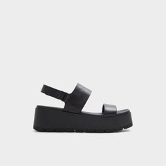 Aldo Thila Open Black Women's Wedges - Wedge sandal