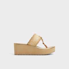 Aldo Penelopy Natural Women's Wedges - Wedge sandal, Wedge heel