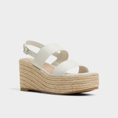 Aldo Keoni Open White Women's Platform sandals - Wedge sandal