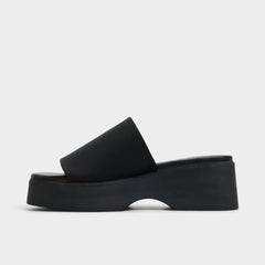 Aldo Yassa Black Women's Wedges - Wedge sandal