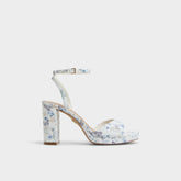 Aldo Gracious Multi Women's Block heels - Strappy heeled sandal, Block heel