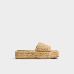 Aldo Bohemina Natural Women's Platform sandals - Flatform sandal