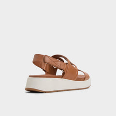 Aldo Onuvia Medium Brown Women's Footbed sandals - Footbed sandal, Flatform