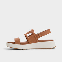 Aldo Onuvia Medium Brown Women's Footbed sandals - Footbed sandal, Flatform