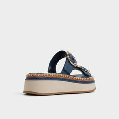 Aldo Kaeithien Dark Blue Women's Platform sandals - Slide sandal