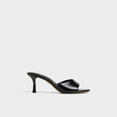 Aldo Annaberaen in Black - Heeled mule, Stiletto heel