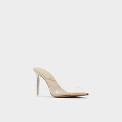Aldo Annabrilden Bone Women's Heeled mules - Heeled mule, Stiletto heel