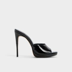 Aldo Rivieraa in Black - Heeled mule, Platform