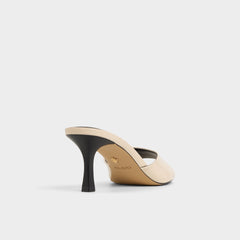 Aldo Annaberaen in Light Beige - Heeled mule, Stiletto heel