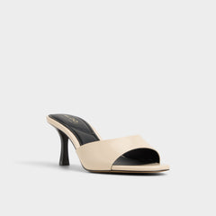 Aldo Annaberaen in Light Beige - Heeled mule, Stiletto heel
