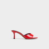 Aldo Annaberaen in Bright Red - Heeled mule, Stiletto heel