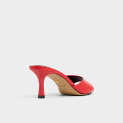 Aldo Annaberaen in Bright Red - Heeled mule, Stiletto heel