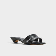 Aldo Scarletta Black Women's Heeled mules - Heeled mule, Kitten heel