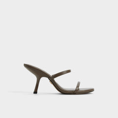 Aldo Avelinda in Khaki - Heeled mule