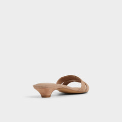 Aldo Scarletta Medium Brown Women's Heeled mules - Heeled mule, Kitten heel