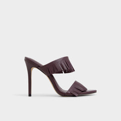 Aldo Nahanie in Bordo - Heeled mule, Stiletto heel