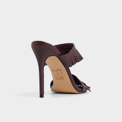 Aldo Nahanie in Bordo - Heeled mule, Stiletto heel