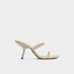 Aldo Avelinda in Cream - Heeled mule