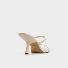 Aldo Avelinda in Cream - Heeled mule