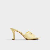 Aldo Lyhanna Light Yellow Women's Heeled mules - Heeled mule, Stiletto heel