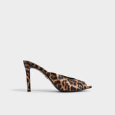 Aldo Elenara Brown Multi Women's Heeled mules - Heeled mule, Stiletto heel