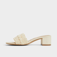 Aldo Claudina Natural Women's Block heels - Heeled mule, Block heel