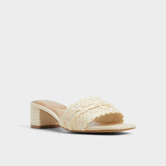 Aldo Claudina Natural Women's Block heels - Heeled mule, Block heel