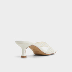 Aldo Pearlia White Women's Heeled mules - Heeled mule