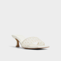 Aldo Pearlia White Women's Heeled mules - Heeled mule