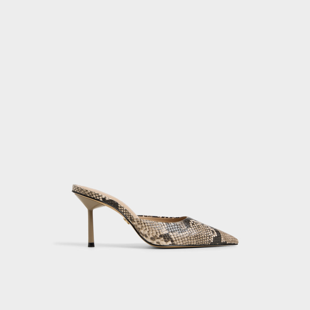 Aldo Beatrixy Python Women's Heeled mules - Heeled mule, Stiletto heel