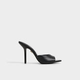 Aldo Madelan in Black - Heeled mule, Stiletto heel