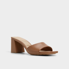 Aldo Tisha Tan Women's Heeled mules - Heeled mule, Block heel