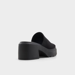 Aldo Harrietta Black Women's Wedges - Heeled mule, Block heel