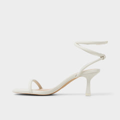 Aldo Demmi White Women's Strappy sandals - , Kitten heel