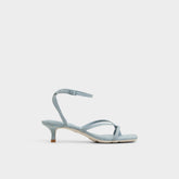 Aldo Soffie Other Blue Women's Strappy sandals - Strappy heeled sandal, Kitten heel