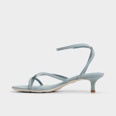 Aldo Soffie Other Blue Women's Strappy sandals - Strappy heeled sandal, Kitten heel