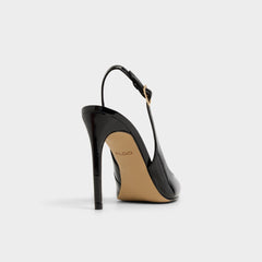 Aldo Stessysling Black Women's Pumps - Sling back high heel, Stiletto heel